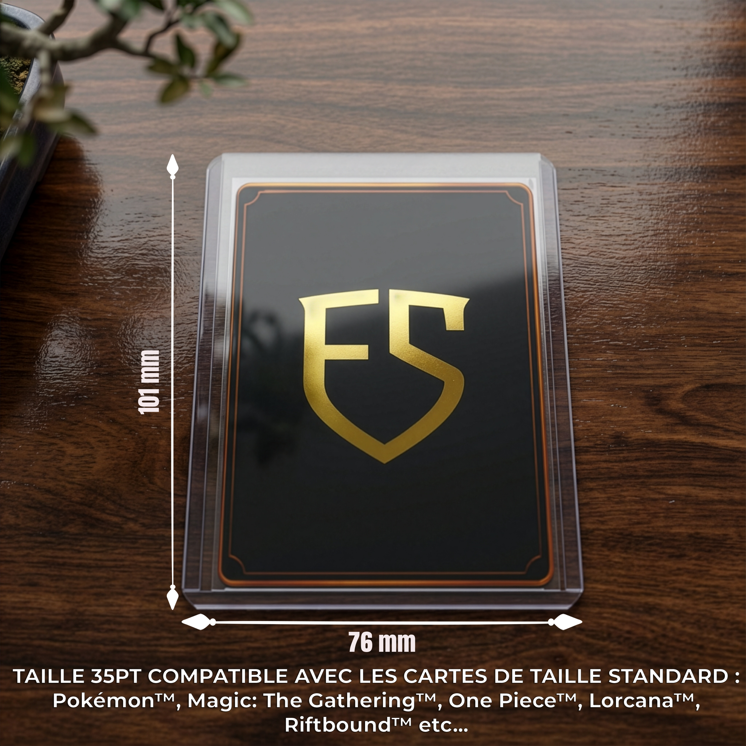 Premium Toploader – Protection Rigide