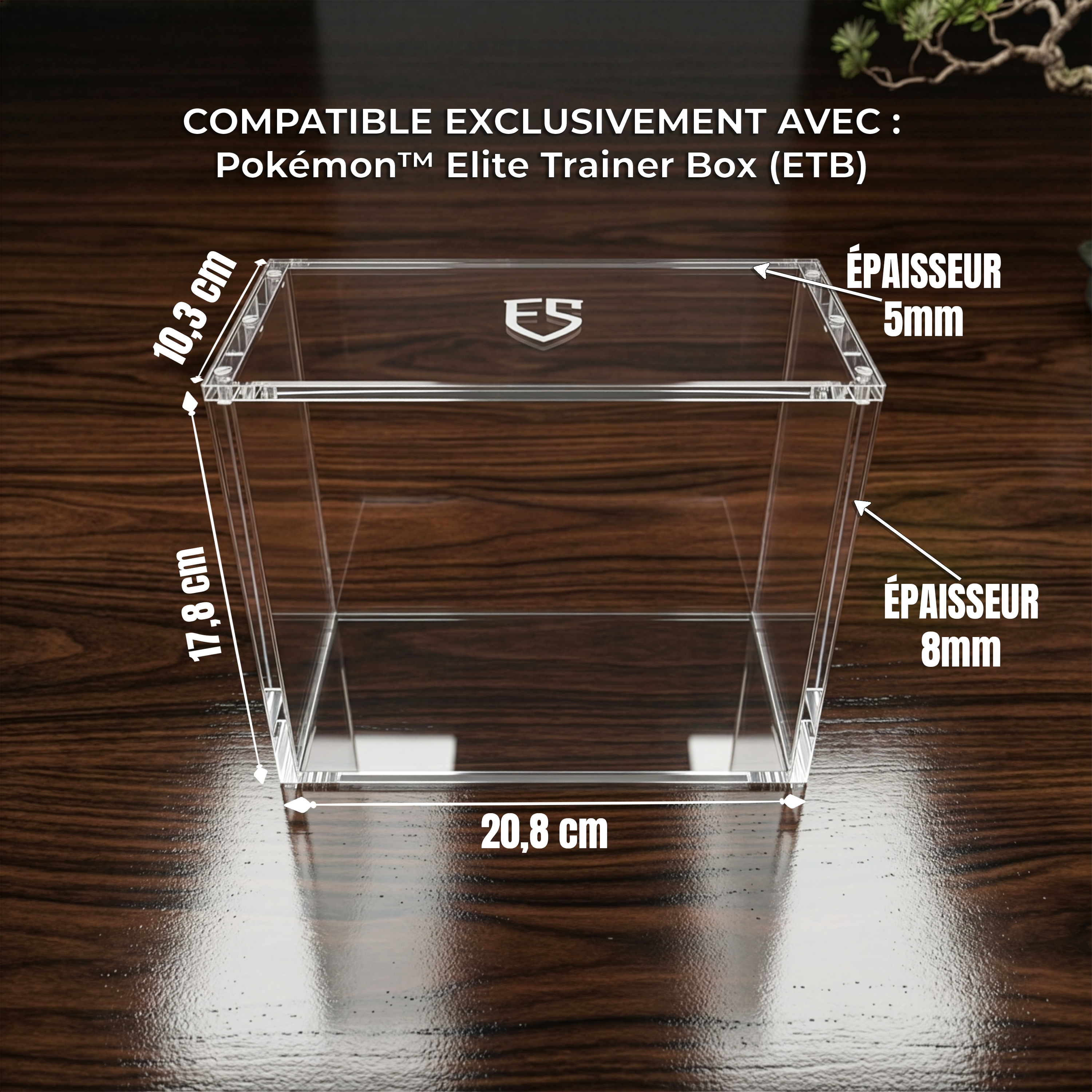 Protection Acrylique – Elite Trainer Box (ETB)