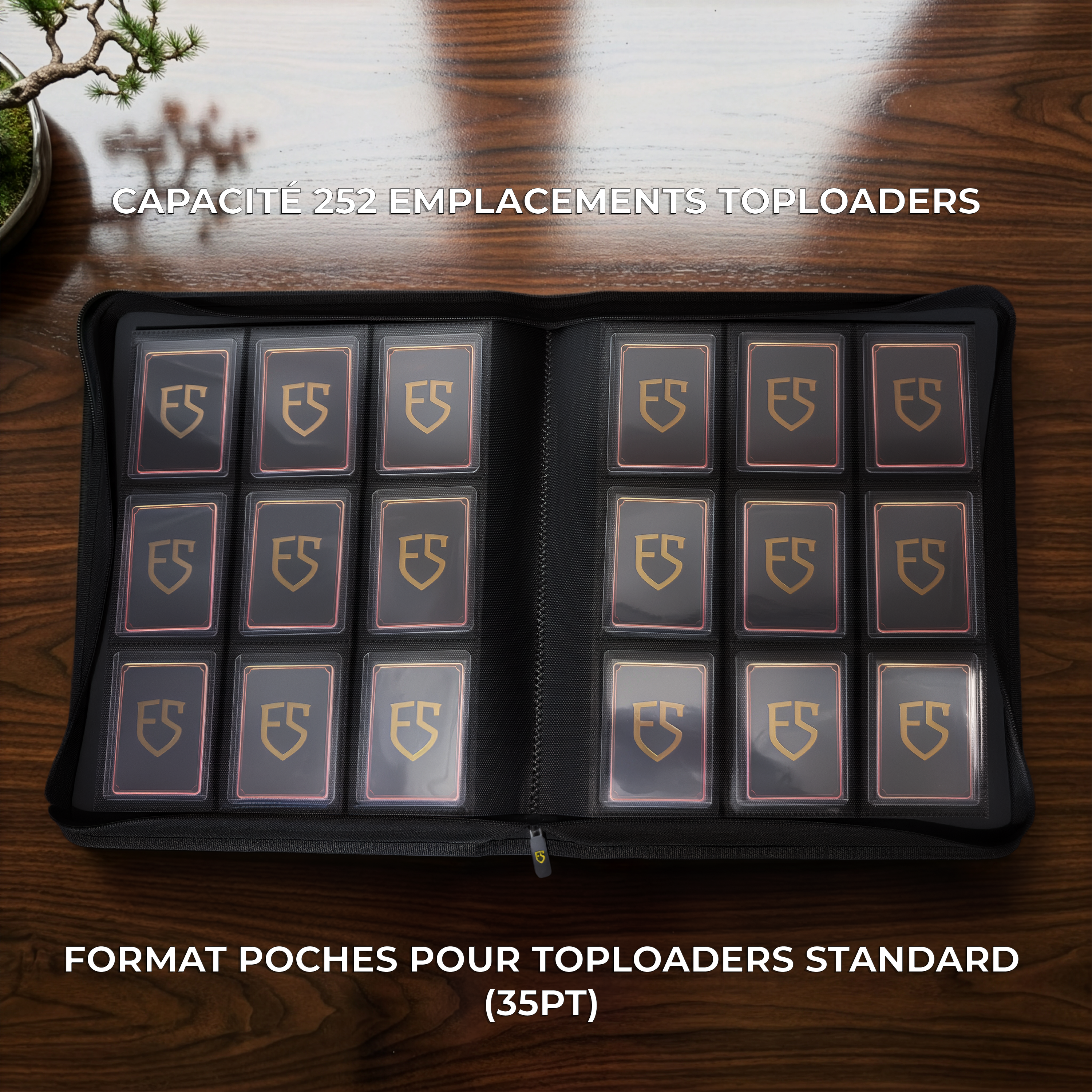 Toploader Binder – Édition Fondateur (Série Limitée)