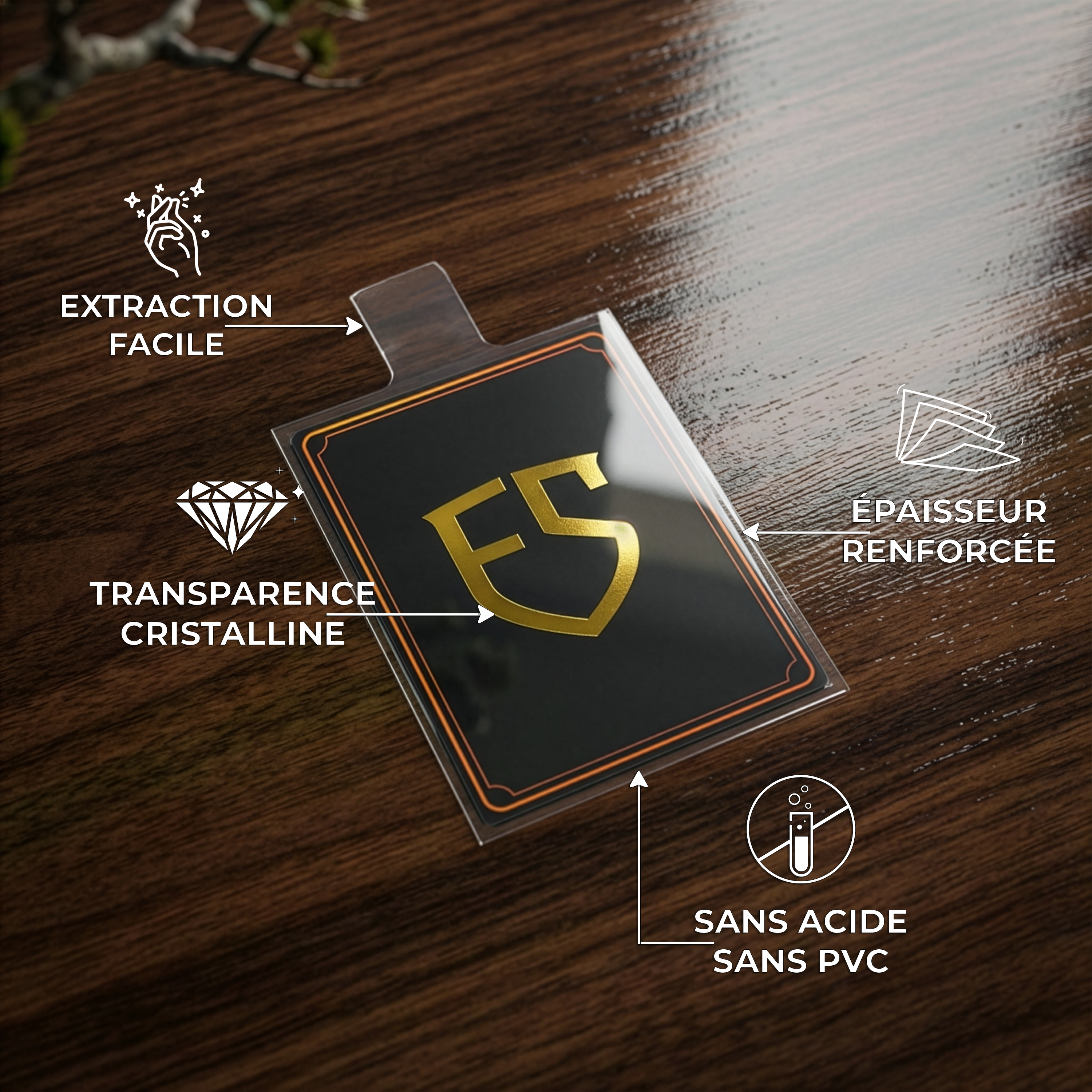 Easy Pull Tab Sleeves – Extraction Facile